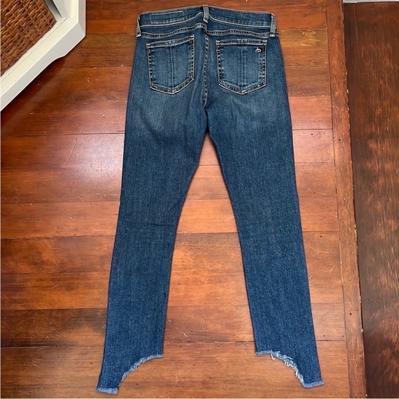 rag & bone Mid-Rise Ankle Skinny in Hampton - Picture 4 of 16